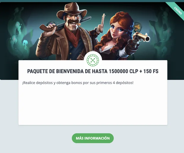 Bienvenida · casino en 22bet