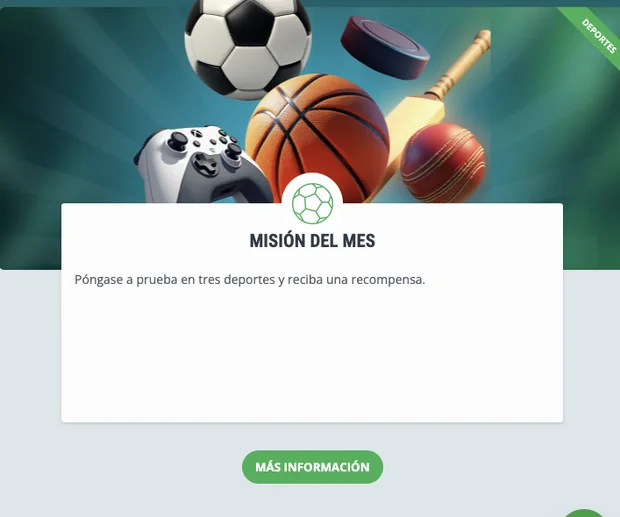 Misión del mes en 22bet